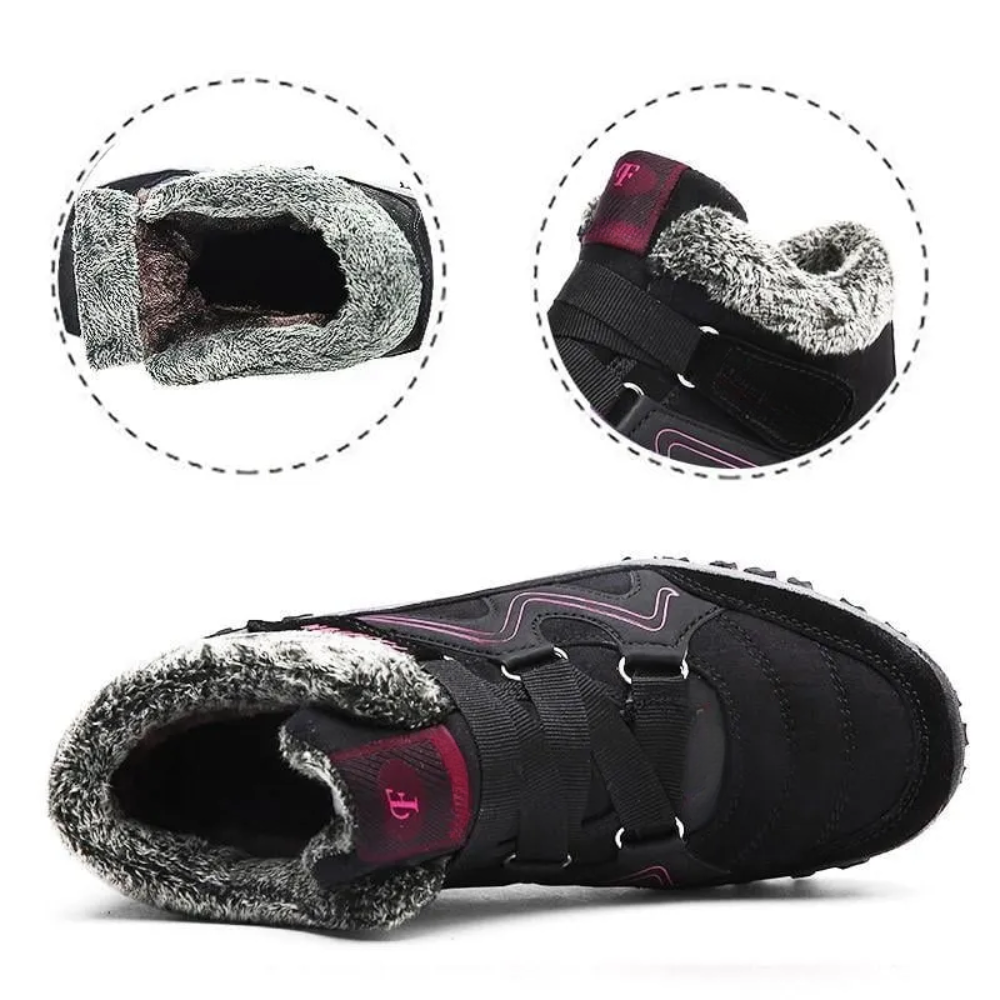 🎄Winter Promotion 45%❤️ Women’s Warm Winter Boots, Waterproof Orthopedic Snow Boots