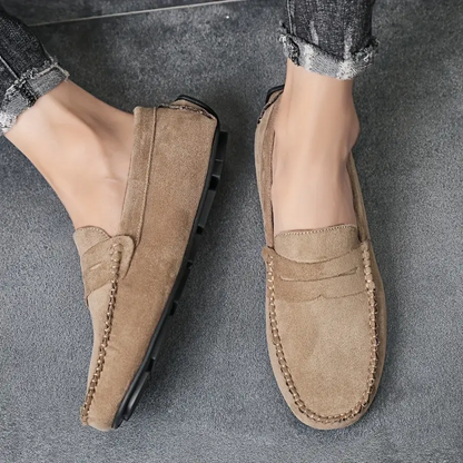 Spring & Summer Promotion 49% Off🔥 Men's Fashion Comfort Slip-on Loafers Shoes, Wear-resistant Non-Slip Smart Casual Walking Shoes