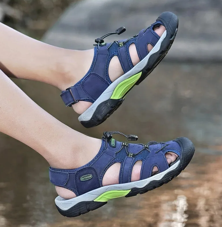 Early Summer Sale 50% Off💝 Plus Size Summer Casual Outdoor Orthopedic Slip-on Shoes, Summer Hiking Sandals