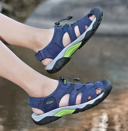 Early Summer Sale 50% Off💝 Plus Size Summer Casual Outdoor Orthopedic Slip-on Shoes, Summer Hiking Sandals
