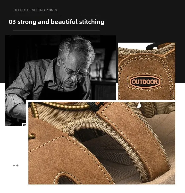 Early Summer Sale 50% Off💝 Plus Size Summer Casual Outdoor Orthopedic Slip-on Shoes, Summer Hiking Sandals