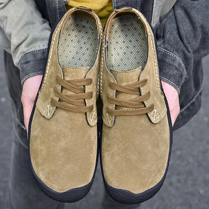 Summer Promotion 49% Off💝 Men's Premium Suede Orthopedic Walking Shoes - Breathable, Anti-Skid, All-Day Comfort