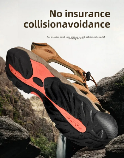 Early Summer Sale 50% Off💝 Plus Size Summer Casual Outdoor Orthopedic Slip-on Shoes, Summer Hiking Sandals