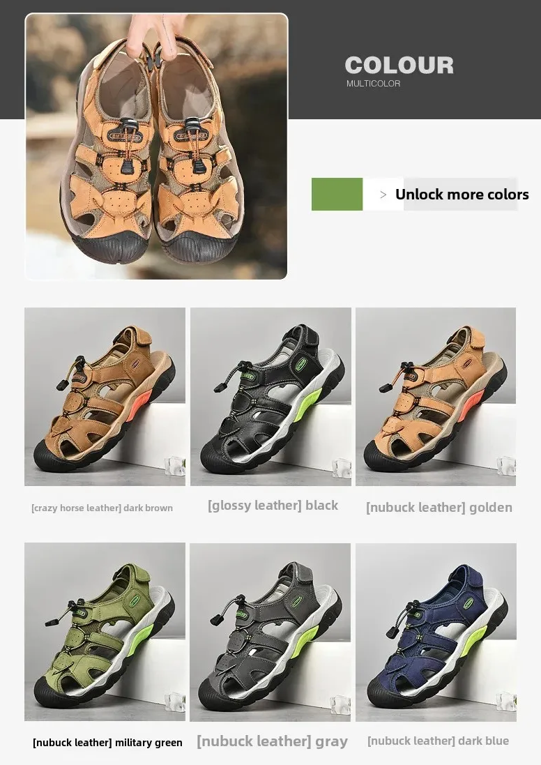 Early Summer Sale 50% Off💝 Plus Size Summer Casual Outdoor Orthopedic Slip-on Shoes, Summer Hiking Sandals