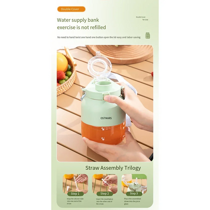 ⛱️Summer essentials 50% Off🥤Personal Blender for Smoothies & Shakes – Large Capacity Portable Juicer Cup | Travel, Gym, Office Friendly