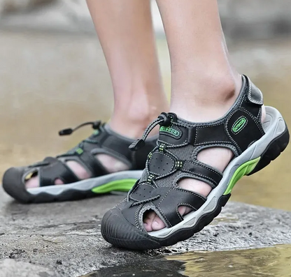 Early Summer Sale 50% Off💝 Plus Size Summer Casual Outdoor Orthopedic Slip-on Shoes, Summer Hiking Sandals