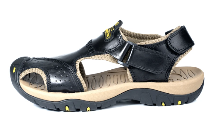 On This Week Sale off 50%🔥 Men's Outdoor Leather Orthopedic Summer Sandals