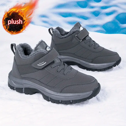 Orthopedic Winter Warm Boots – Waterproof, Plush Lining & Arch Support Comfort