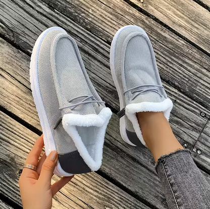Fall Comfort Sale 50% Off❤️ CozyStep™ Women’s Orthopedic Fur-Lined Slip-On Shoes