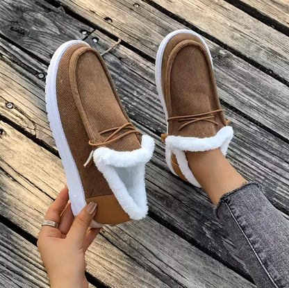 Fall Comfort Sale 50% Off❤️ CozyStep™ Women’s Orthopedic Fur-Lined Slip-On Shoes