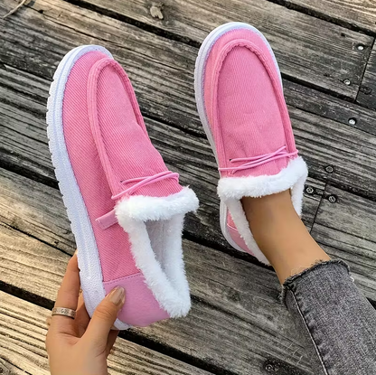 Fall Comfort Sale 50% Off❤️ CozyStep™ Women’s Orthopedic Fur-Lined Slip-On Shoes