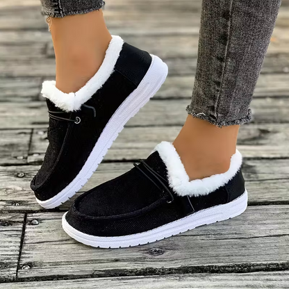Fall Comfort Sale 50% Off❤️ CozyStep™ Women’s Orthopedic Fur-Lined Slip-On Shoes
