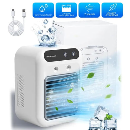 Summer Sale 50% Off🎁 Portable Air Conditioners, 3-In-1 Cooling Fan with 2-Speed Mist Fan