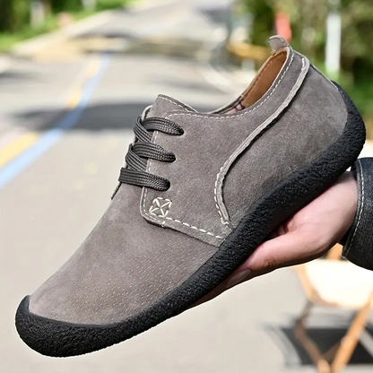 Summer Promotion 49% Off💝 Men's Premium Suede Orthopedic Walking Shoes - Breathable, Anti-Skid, All-Day Comfort