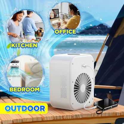 Summer Sale 50% Off🎁 Portable Air Conditioners, 3-In-1 Cooling Fan with 2-Speed Mist Fan