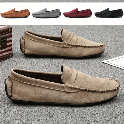 Spring & Summer Promotion 49% Off🔥 Men's Fashion Comfort Slip-on Loafers Shoes, Wear-resistant Non-Slip Smart Casual Walking Shoes