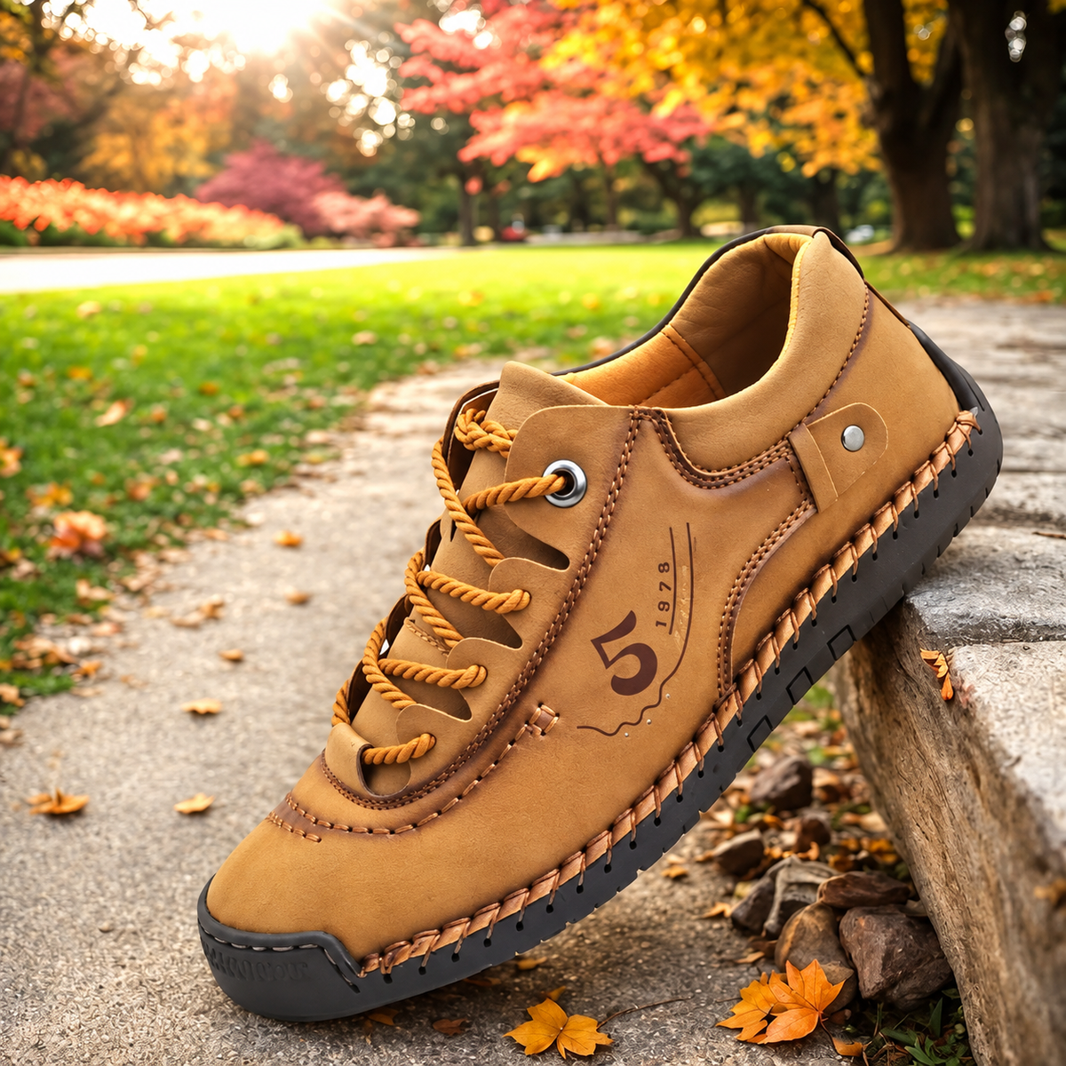 Last day 50% Off❤️ Handcrafted Classic Women's Casual Sneakers, Vintage Orthopedic Ankle Boots