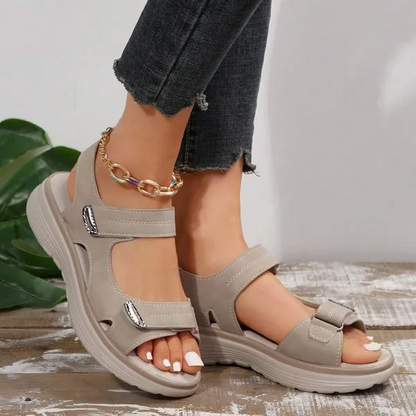 🕊Spring Special 49% Off❤️ Women's Ultra-Comfy Wide Adjustable Platform Sandals