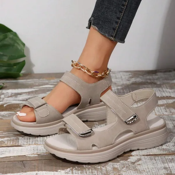 🕊Spring Special 49% Off❤️ Women's Ultra-Comfy Wide Adjustable Platform Sandals